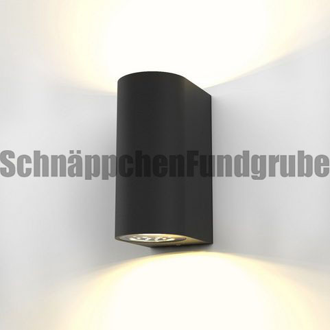 B.K.Licht LED Außen-Wandleuchte »Volans«, LED Außenleuchte IP44 Wand-Spot Strahler Lampe Bad GU10