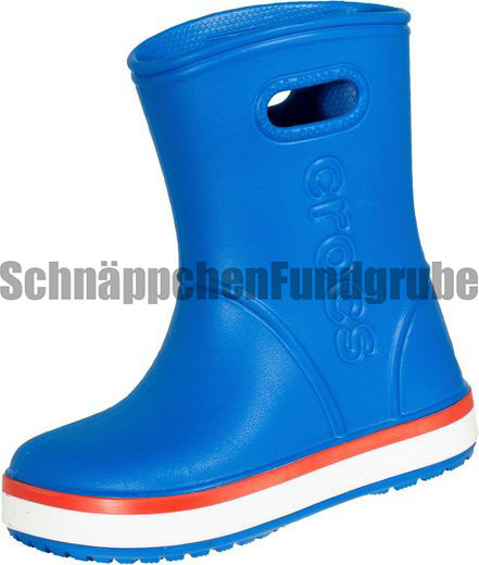 Crocs »Crocband Rain Boot Kids« Gummistiefel mit reflektierendem Logo, div. Gr.