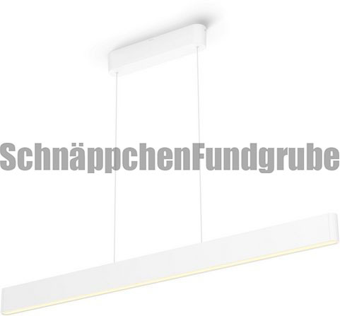 Philips Hue LED Pendelleuchte »White & Col. Amb. Ensis weiß 6000lm«, Hängeleuchte, Smart Home, Dimmf